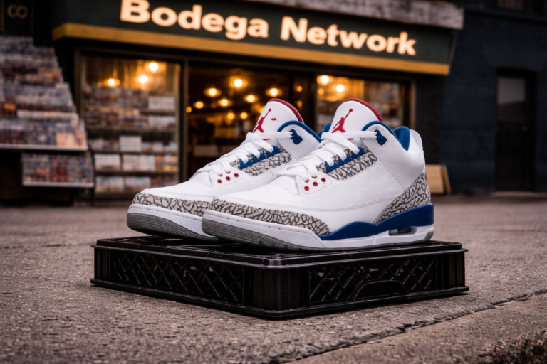 The Air Jordan 3 “True Blue”